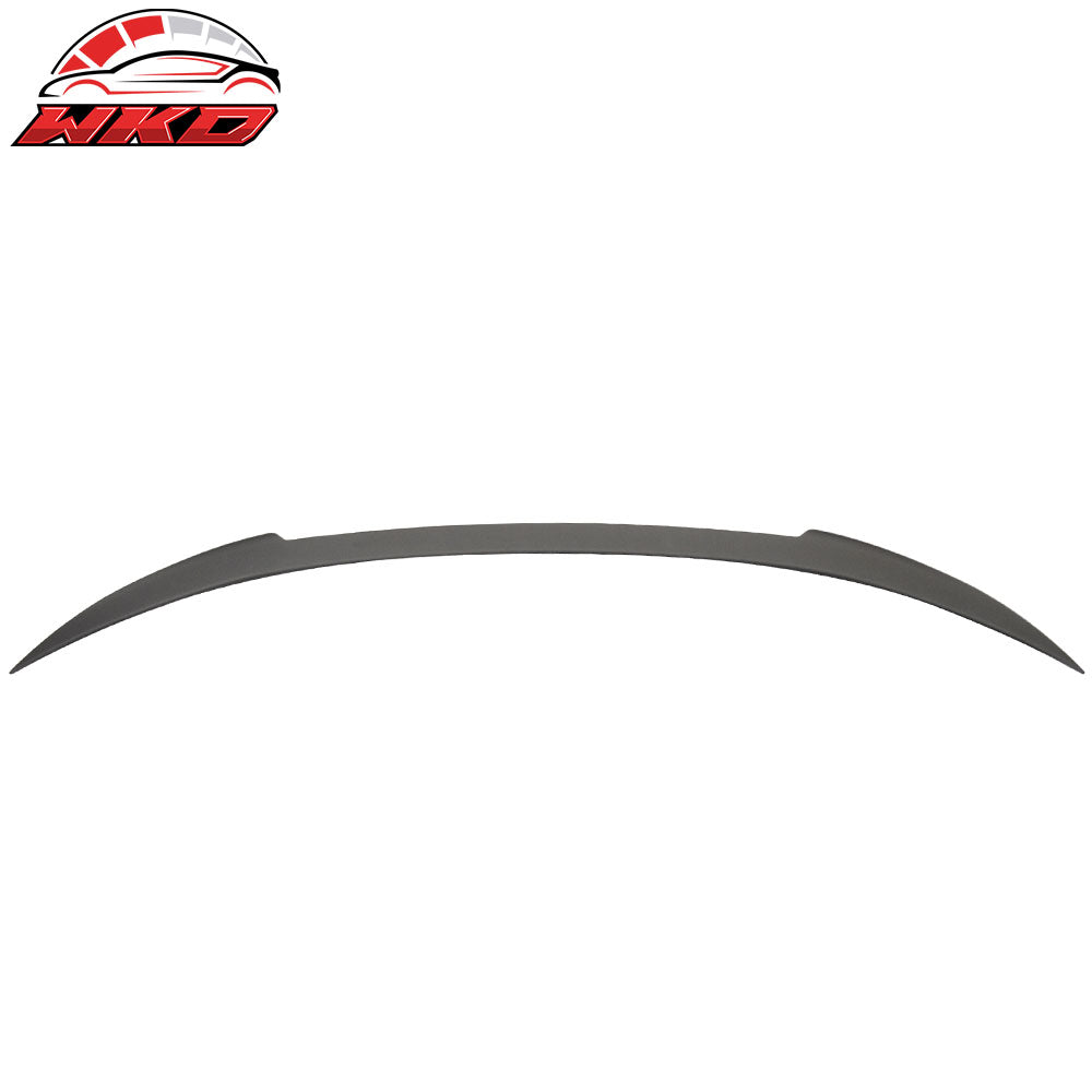 Fits 12-18 BMW F12 6 Series Convertible Rear Trunk Spoiler Wing ABS Matte Black