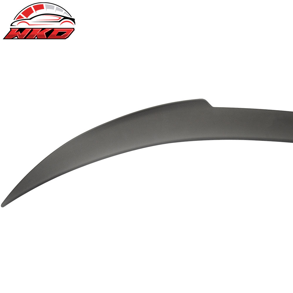 Fits 12-18 BMW F12 6 Series Convertible Rear Trunk Spoiler Wing ABS Matte Black