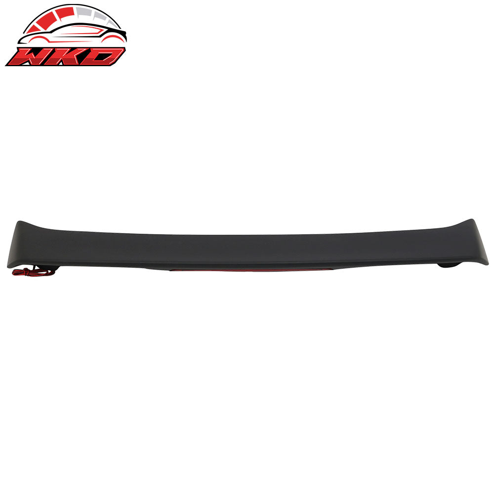 Fits 03-08 Toyota Corolla OE Style LED Brake Rear Trunk Spoiler Wing Matte Black