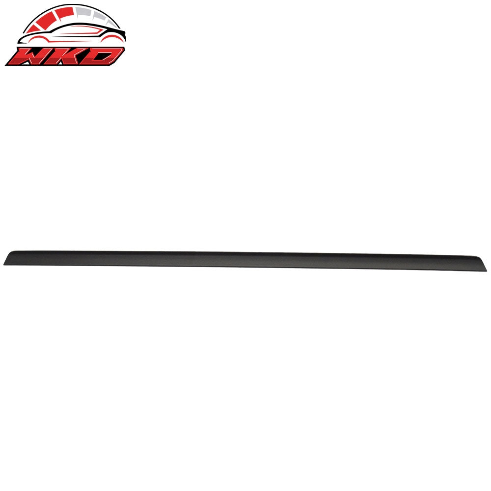 84-86 BMW 5 Series E30 Unpainted Black Rear Trunk Spoiler Wing - PUF | Wholesale