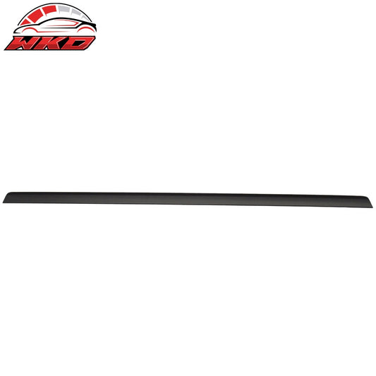 84-86 BMW 5 Series E30 Unpainted Black Rear Trunk Spoiler Wing - PUF | Wholesale
