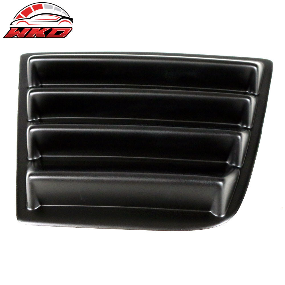 Fits 11-23 Dodge Charger V2 Rear Window Louver + V1 Side Window Louvers Scoop PP