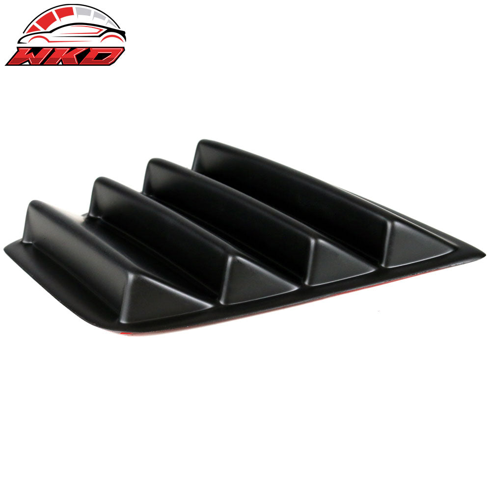 Fits 11-23 Dodge Charger V2 Rear Window Louver + V1 Side Window Louvers Scoop PP