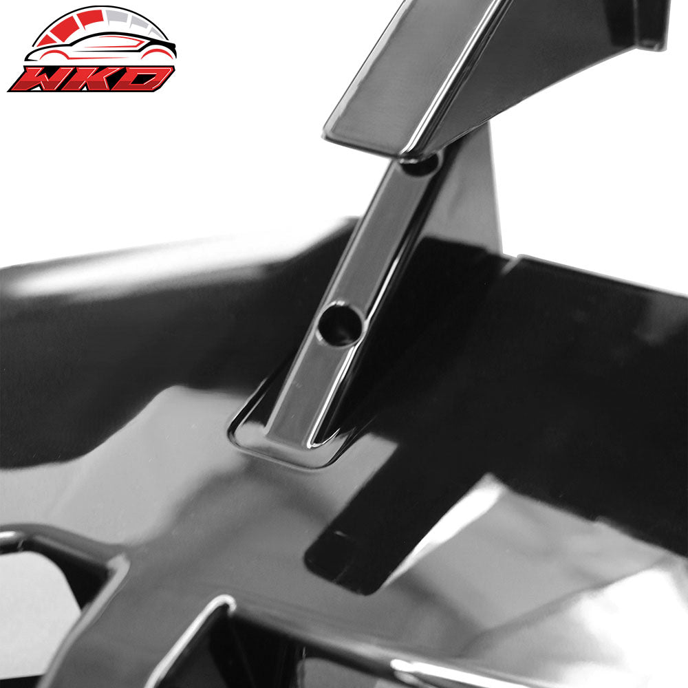 Wholesale 24-26 Mustang Coupe IKON Rear Window Windshield Louver Cover ABS Gloss Black