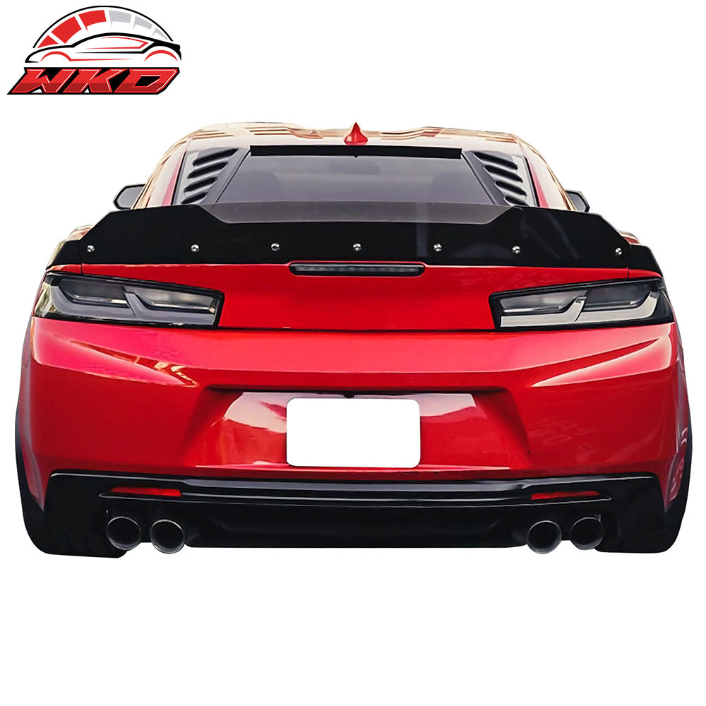 Fits 16-24 Chevy Camaro ABS Rear Window Louvers In Pairs