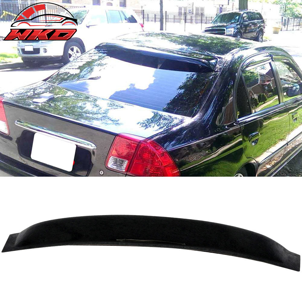 Fits 01-05 Honda Civic ES Sedan OE Style Rear Window Roof Spoiler Wing Acrylic
