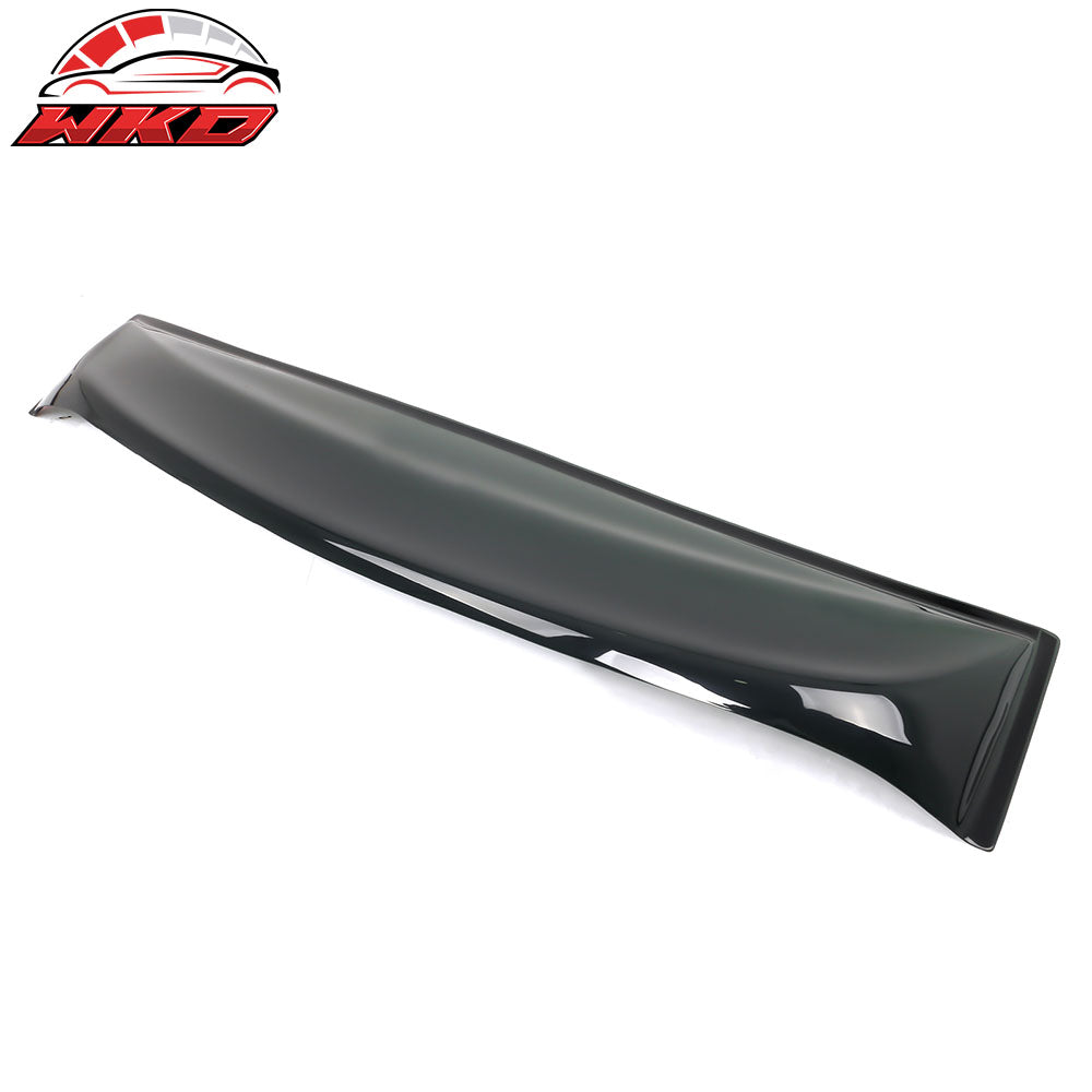 Fits 10-15 Chevrolet Camaro G Style Smoke Acrylic Rear Roof Window Spoiler Wing
