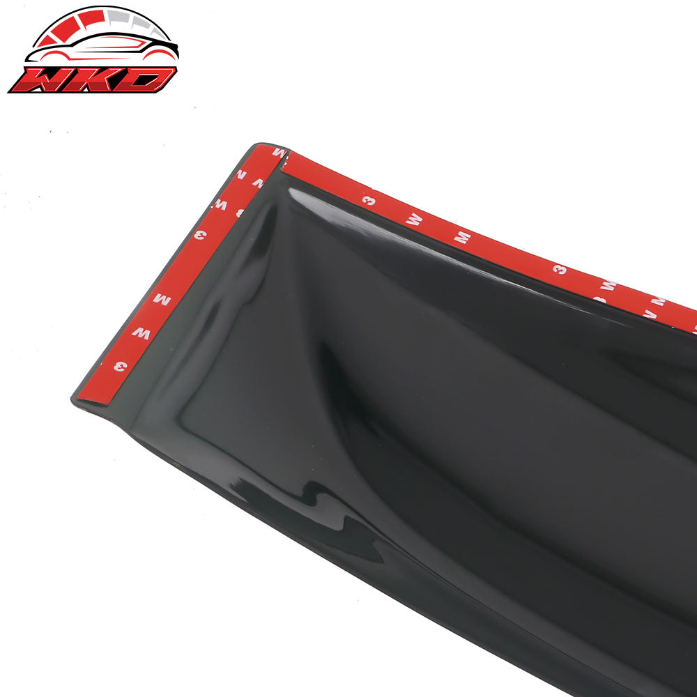 Fits 10-15 Chevrolet Camaro G Style Smoke Acrylic Rear Roof Window Spoiler Wing