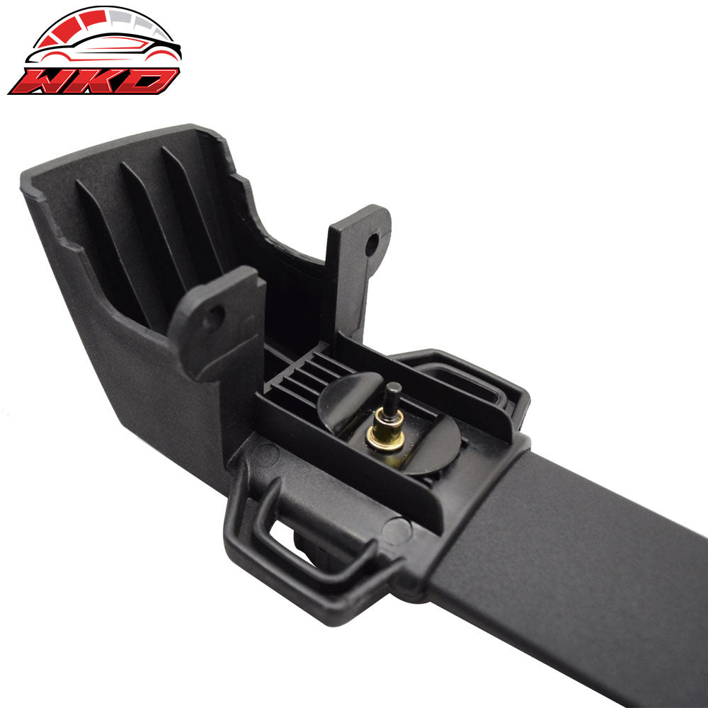 Fits 11-16 Jeep Compass OE Style Roof Rack Cross Bar Black ABS Aluminum