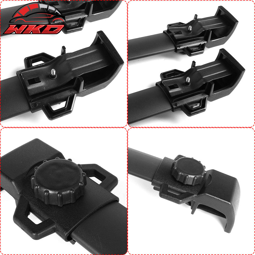 Fits 14-23 Jeep Renegade OE Factory Style Aluminum Roof Rack Cross Bars Pair