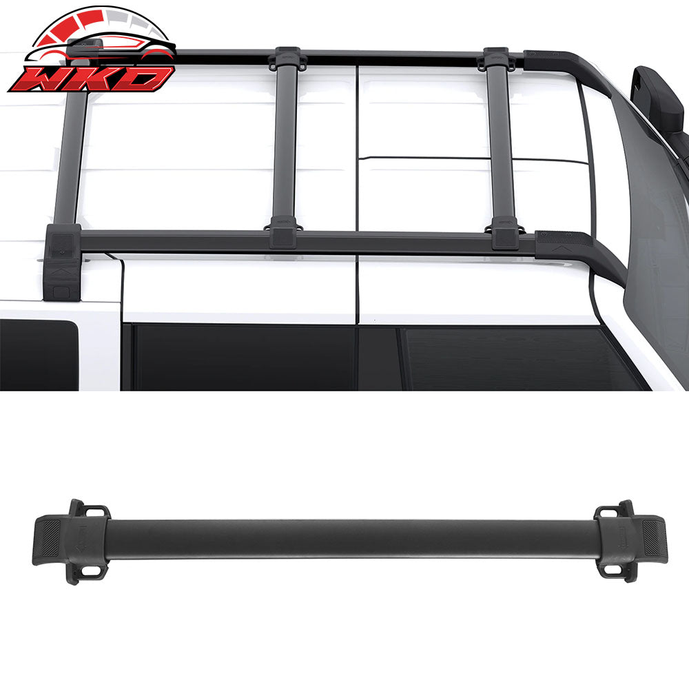 Fits 21-25 Ford Bronco 2DR 4DR Aluminum Roof Rack Rail Luggage Carrier Cross Bar