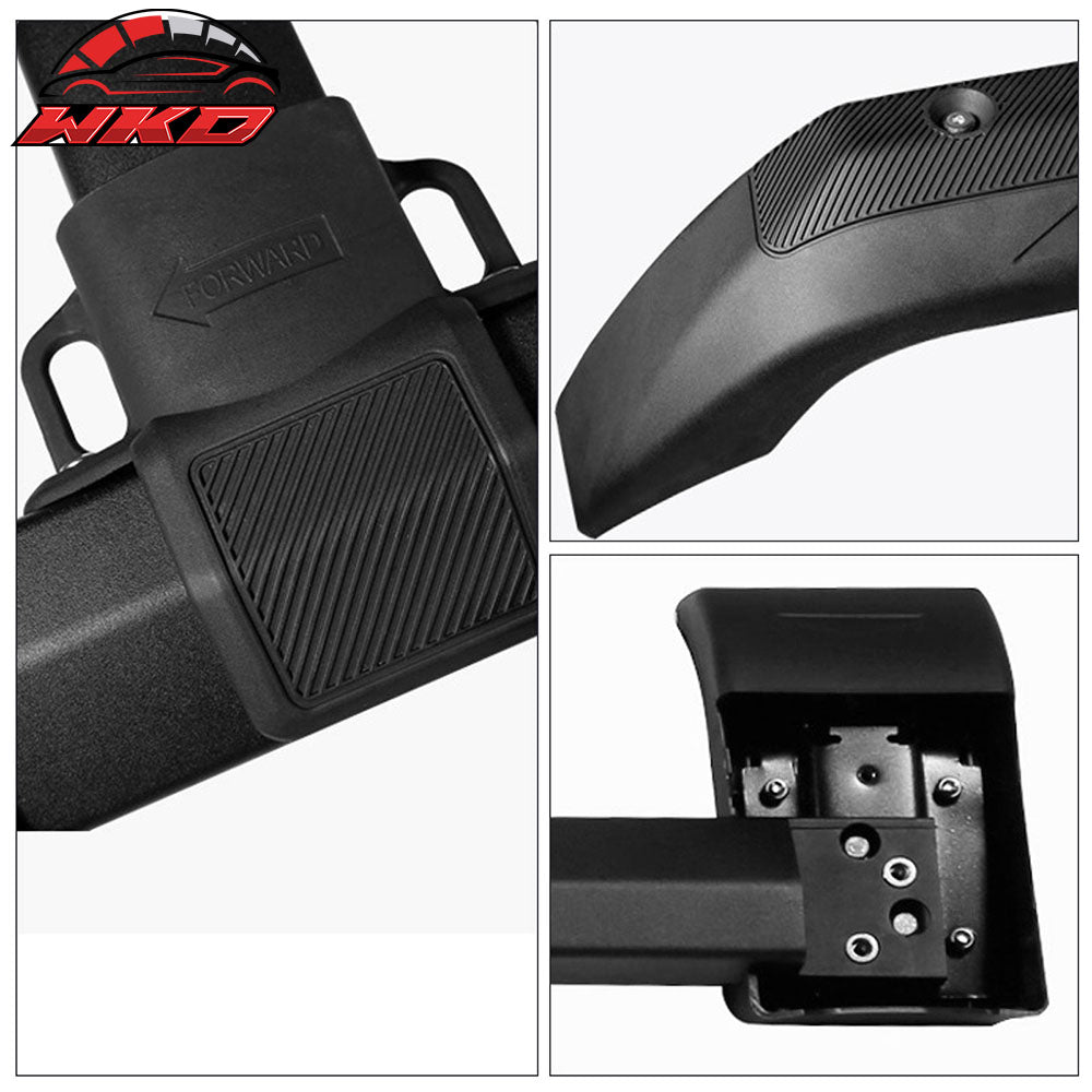 Fits 21-25 Ford Bronco 2DR 4DR Aluminum Roof Rack Rail Luggage Carrier Cross Bar