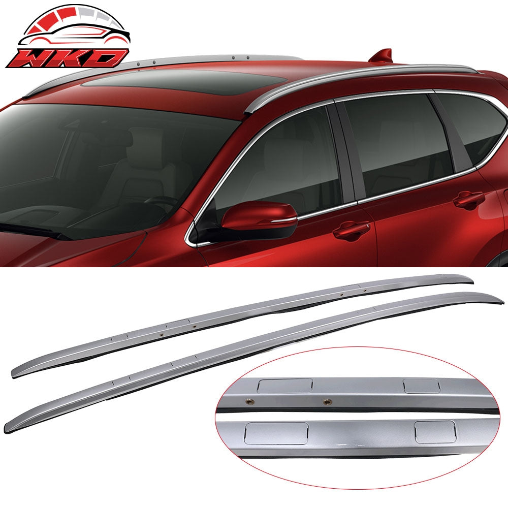Wholesale 17-22 Honda CRV OE Factory Style Top Roof Rack Rail Bar Aluminum Silver 2PC - Wikond Auto