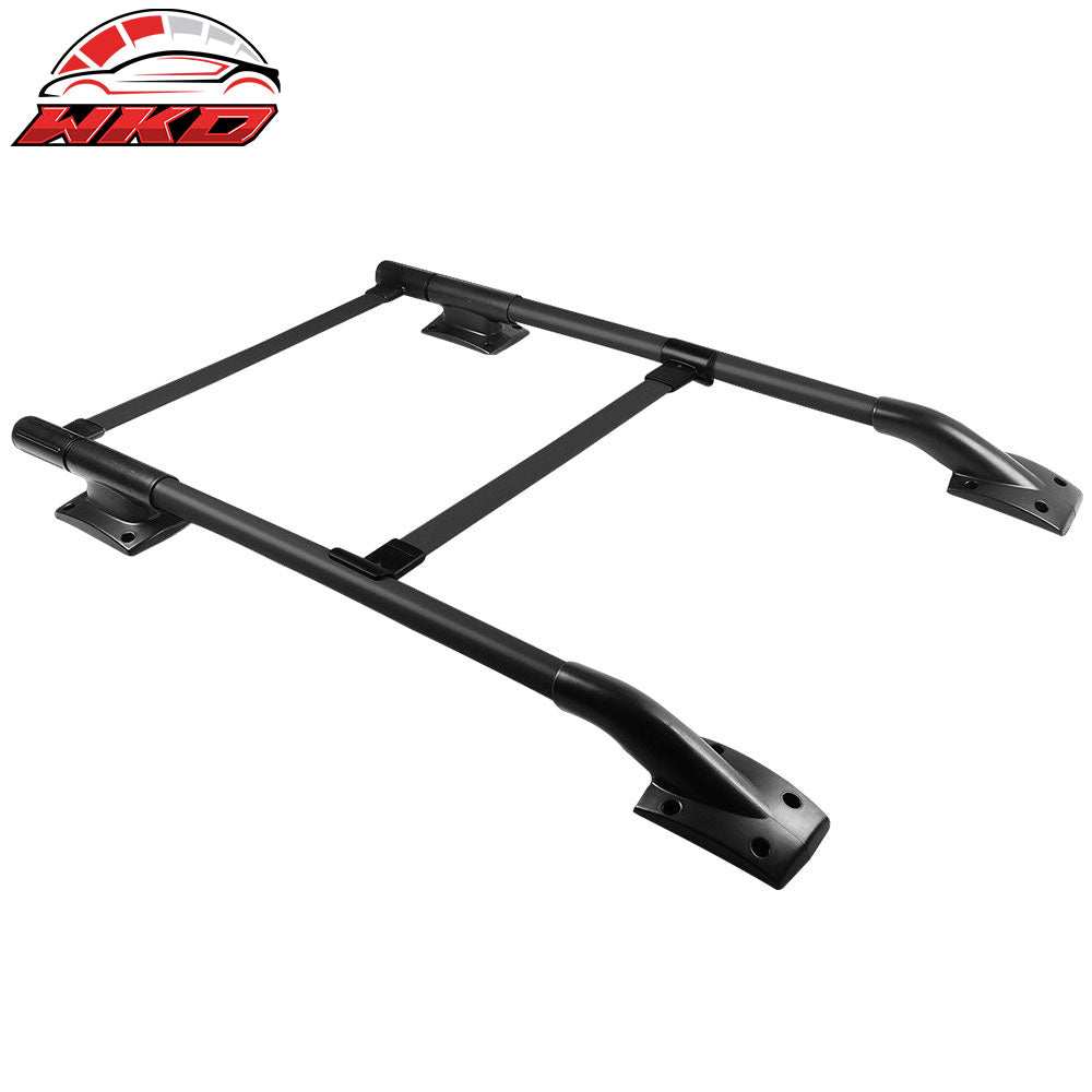 Fits 05-22 Nissan Frontier OE Style Roof Rack Rail Cross Bar Luggage Kit Black