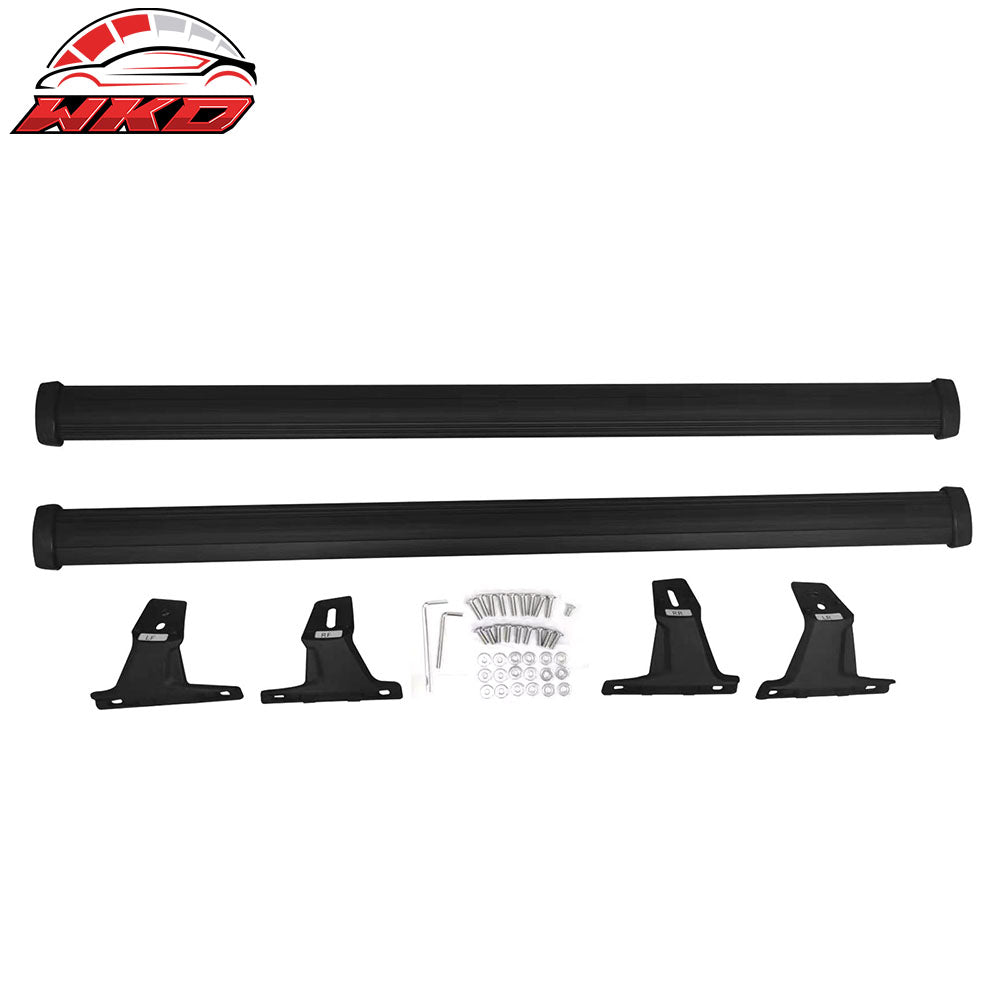 For 18-24 Equinox GMC Terrain Aluminum Roof Rack Rail Luggage Carrier Cross Bars