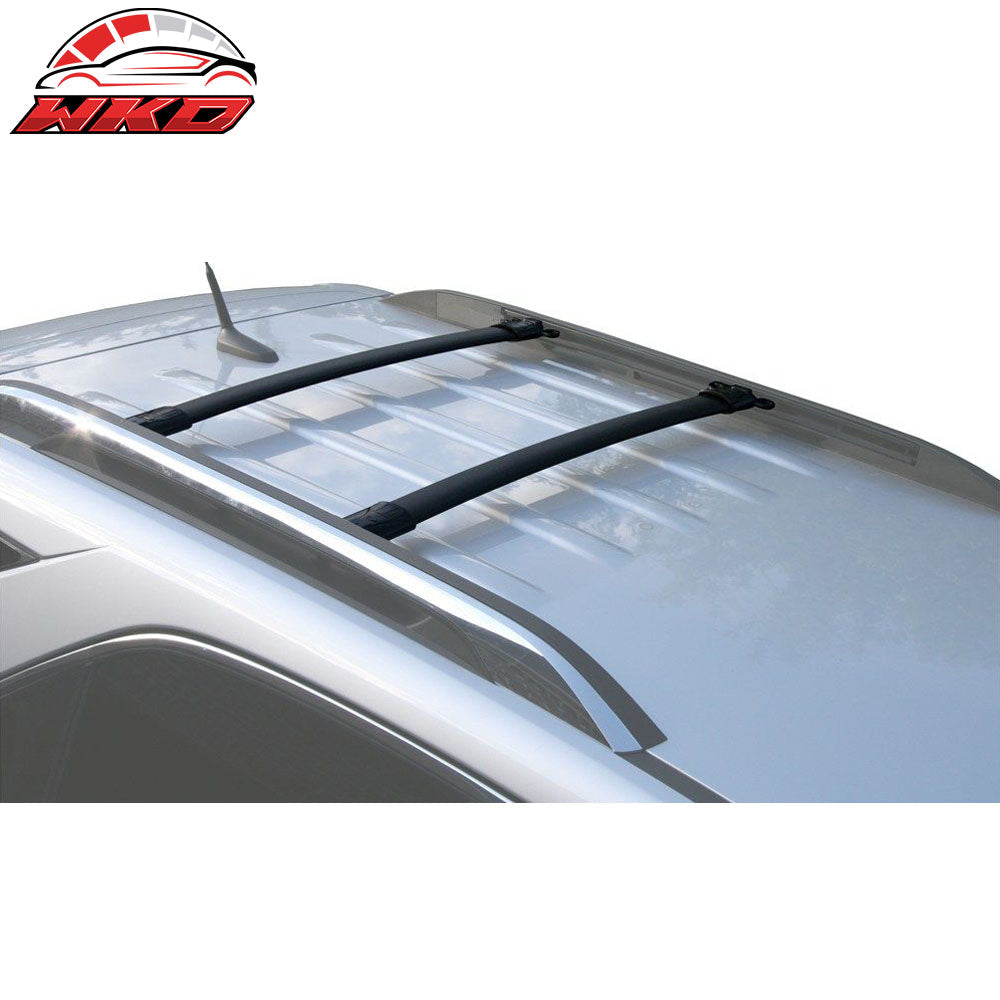 Fits 10-17 Chevy Equinox GMC Terrain Factory Style Top Roof Rack Cross Bar Black