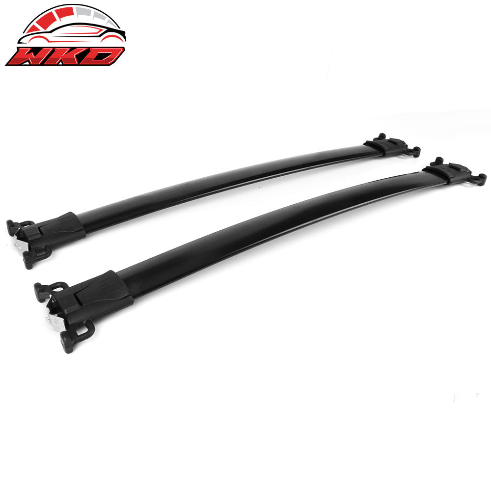 Fits 10-17 Chevy Equinox GMC Terrain Factory Style Top Roof Rack Cross Bar Black
