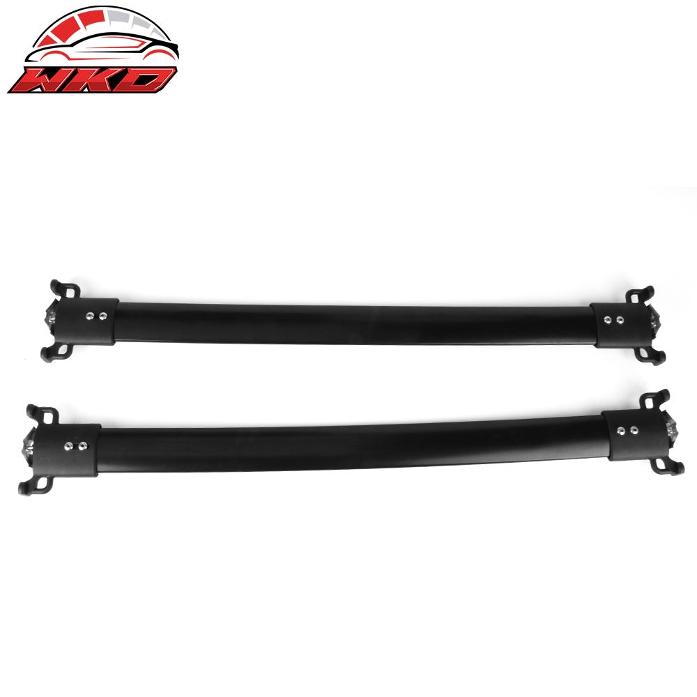 Fits 10-17 Chevy Equinox GMC Terrain Factory Style Top Roof Rack Cross Bar Black