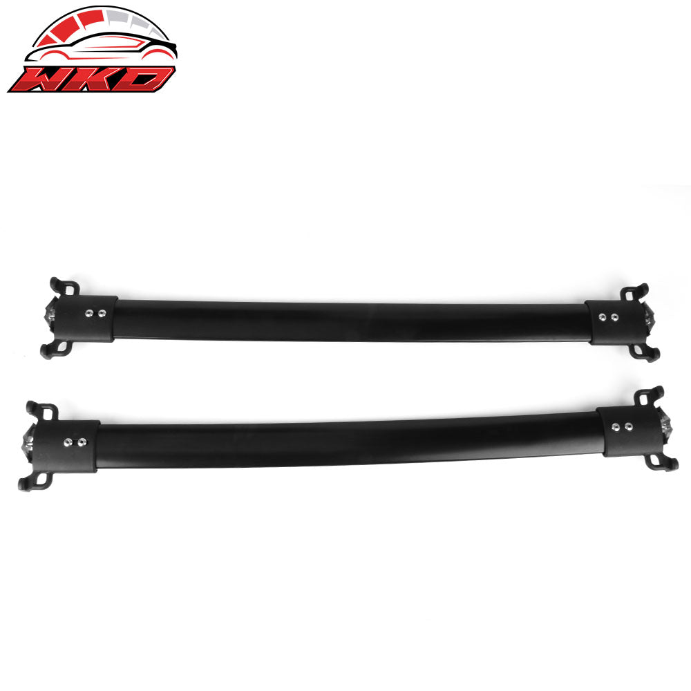 Fits 10-17 Chevy Equinox GMC Terrain Factory Style Top Roof Rack Cross Bar Black