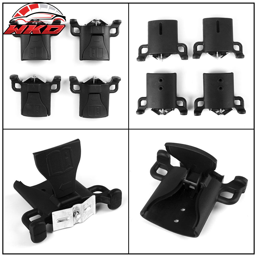 Fits 10-17 Chevy Equinox GMC Terrain Factory Style Top Roof Rack Cross Bar Black