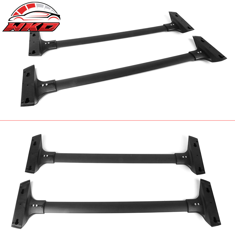 Fits 09-17 Chevy Traverse OE Style Roof Rack Rail Cross Bar Carrier Black