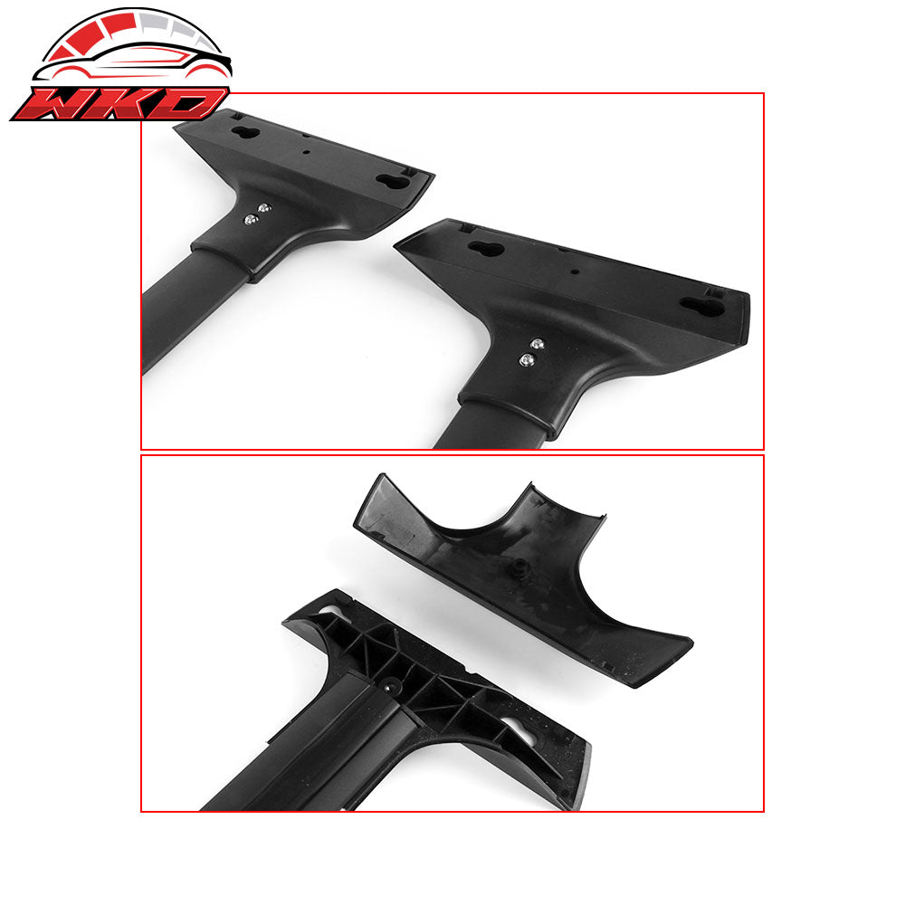 Fits 09-17 Chevy Traverse OE Style Roof Rack Rail Cross Bar Carrier Black