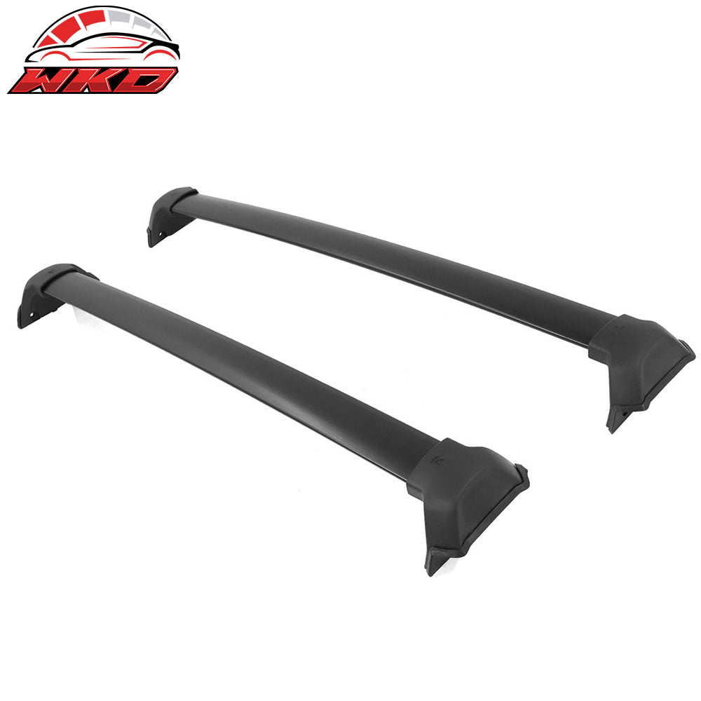 Fits 17-22 Honda CRV OE Style Top Roof Rack Cross Bar Aluminum Black Crossbar