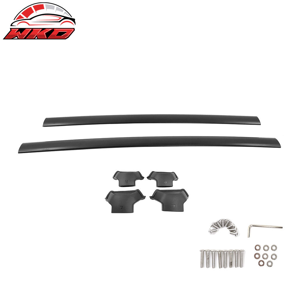 Fits 17-22 Honda CRV OE Style Top Roof Rack Cross Bar Aluminum Black Crossbar