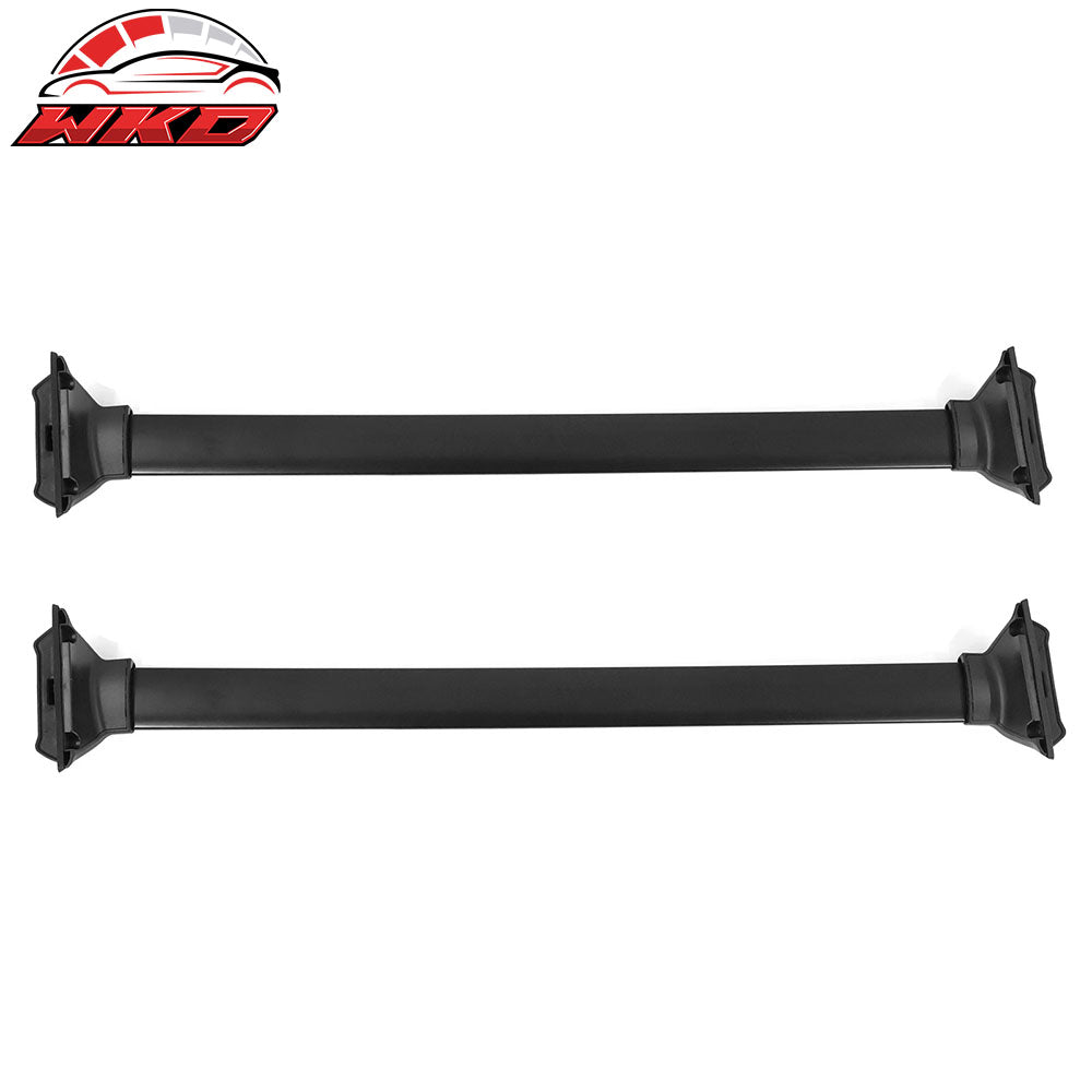 Fits 17-22 Honda CRV OE Style Top Roof Rack Cross Bar Aluminum Black Crossbar
