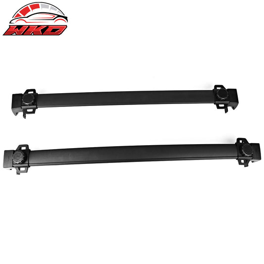 2017-25 Jeep Compass Factory Style Top Roof Rack Cross Bar Pair Black | Wholesale
