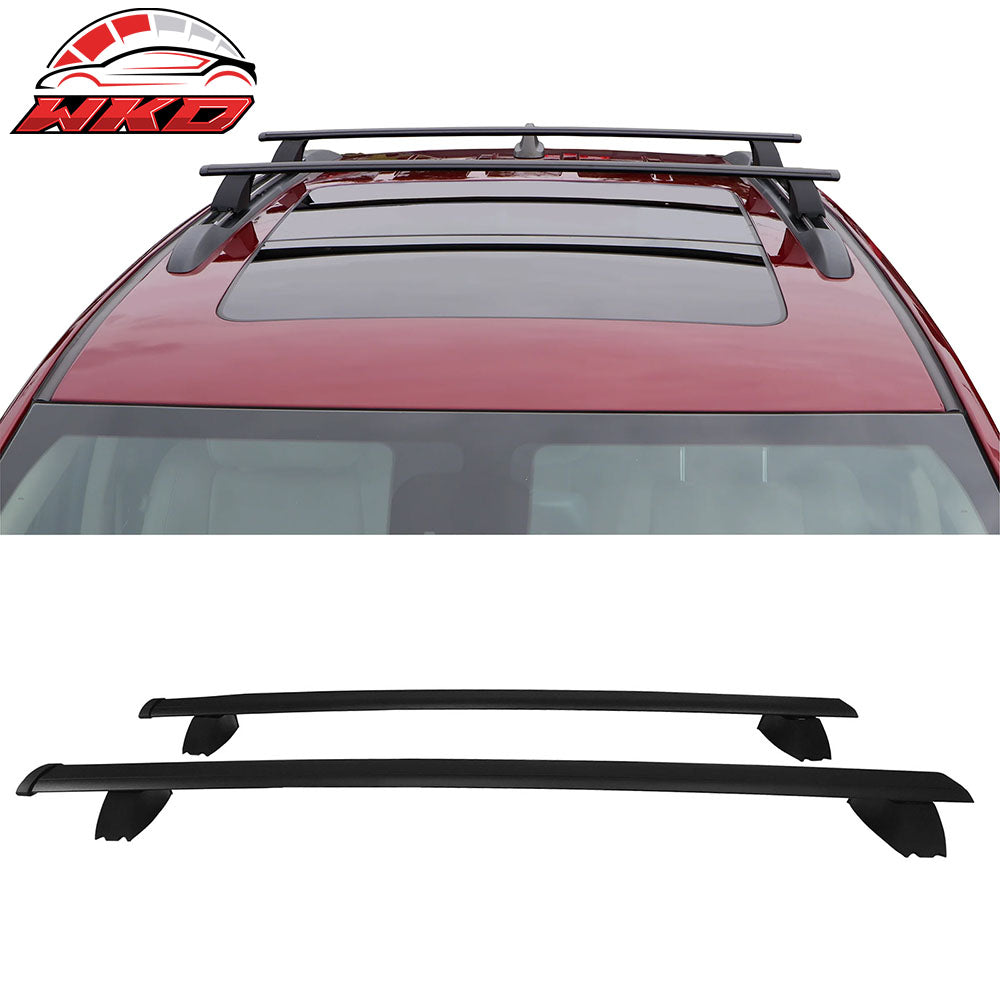 Fits 11-22 Grand Cherokee WK Aluminum Roof Rack Rail Luggage Carrier Cross Bars