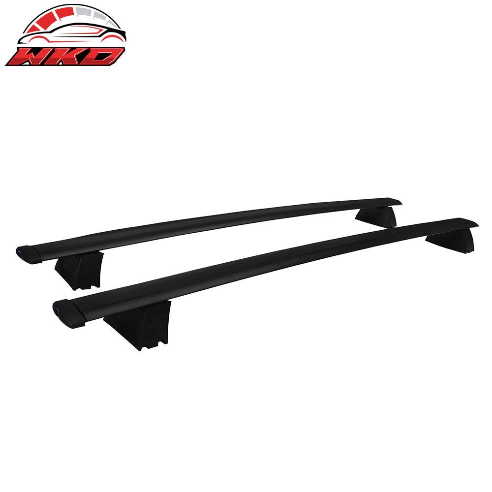 Fits 11-22 Grand Cherokee WK Aluminum Roof Rack Rail Luggage Carrier Cross Bars