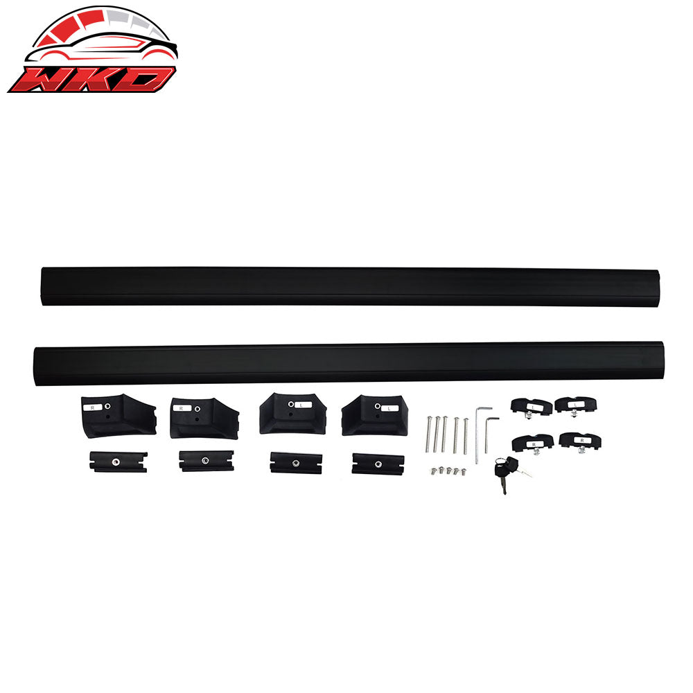 Fits 11-22 Grand Cherokee WK Aluminum Roof Rack Rail Luggage Carrier Cross Bars