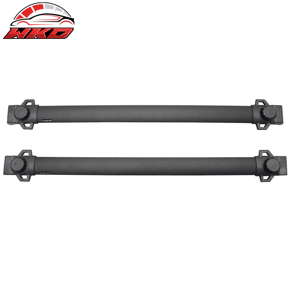 Fits 07-17 Jeep Patriot OE Factory Style Roof Rack Cross Bar Black Aluminum