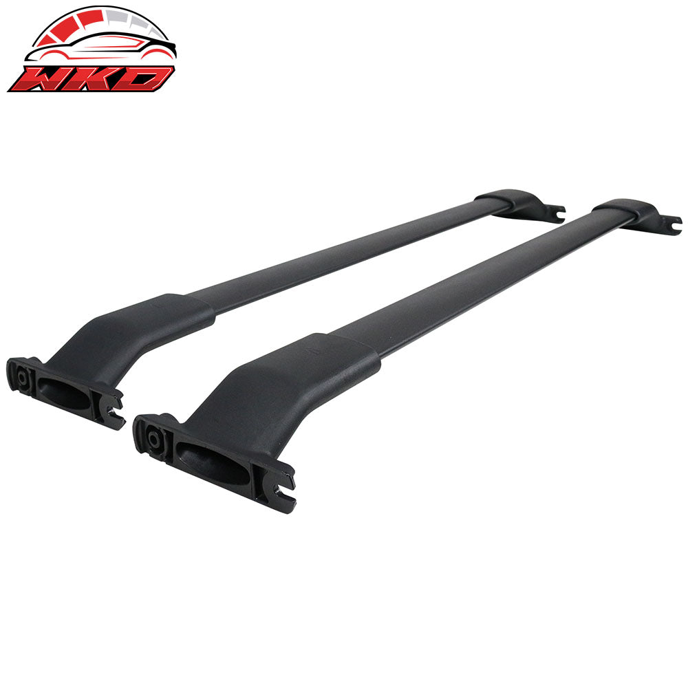 Fits 13-16 Mazda CX-5 CX5 OE Style Roof Top Rack Aluminum Black Cross Bar