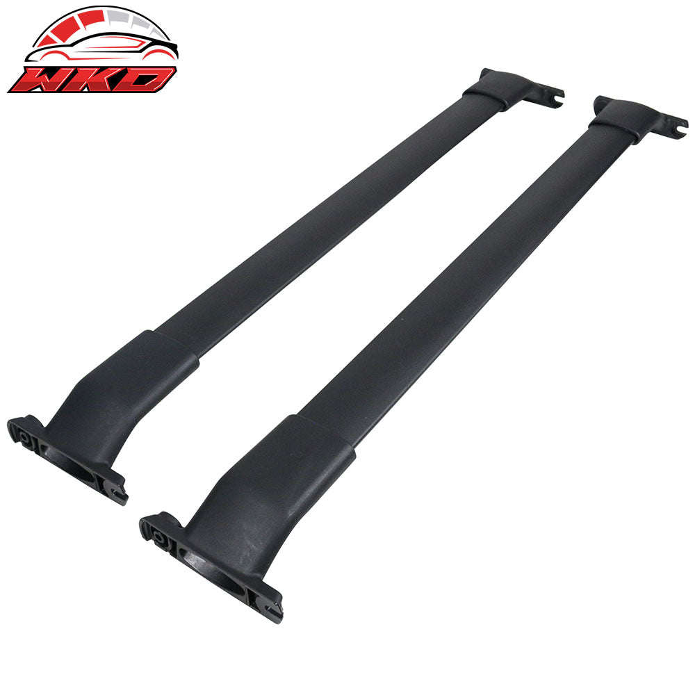 Fits 13-16 Mazda CX-5 CX5 OE Style Roof Top Rack Aluminum Black Cross Bar