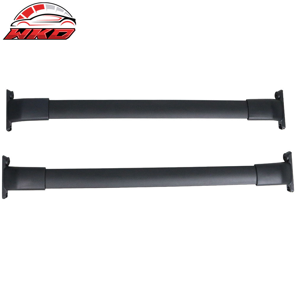 Fits 13-16 Mazda CX-5 CX5 OE Style Roof Top Rack Aluminum Black Cross Bar