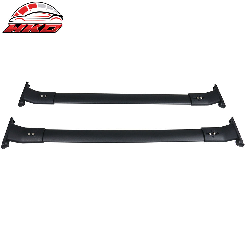 Fits 13-16 Mazda CX-5 CX5 OE Style Roof Top Rack Aluminum Black Cross Bar