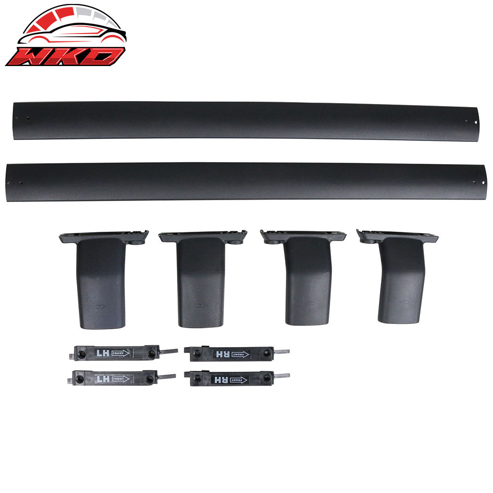 Fits 13-16 Mazda CX-5 CX5 OE Style Roof Top Rack Aluminum Black Cross Bar