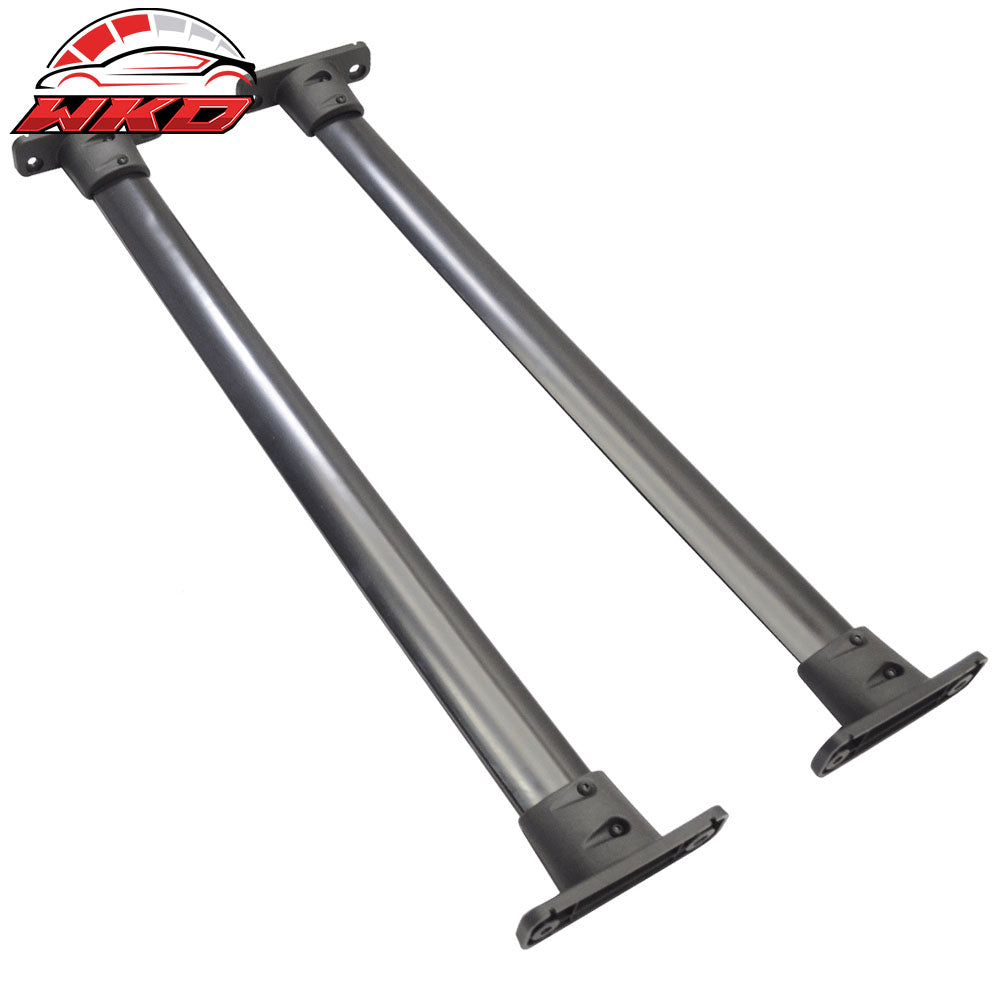 2005-12 Nissan Pathfinder OE Style Aluminum Roof Rack Cross Bar Black Pair | Wholesale