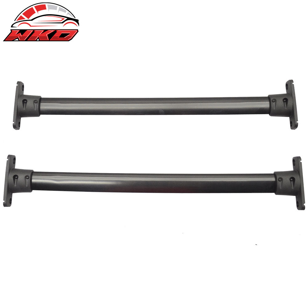 Fits 05-12 Nissan Pathfinder OE Style Aluminum Roof Rack Cross Bar Black Pair