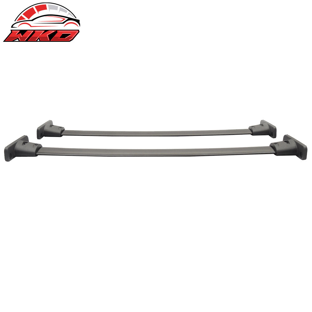 Fits 05-12 Nissan Pathfinder OE Style Aluminum Roof Rack Cross Bar Black Pair