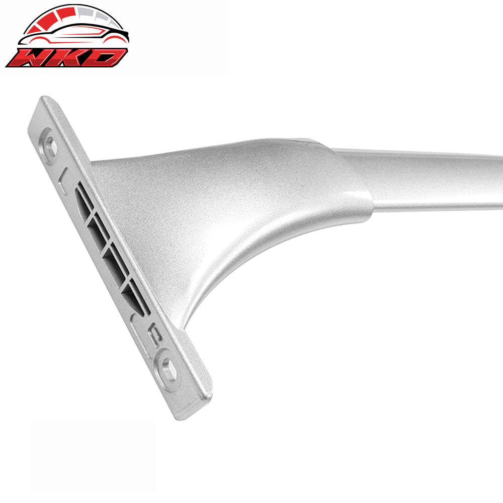 Fits 14-20 Nissan Rogue OE Factory Style Roof Rack Cross Bar Silver - Aluminum