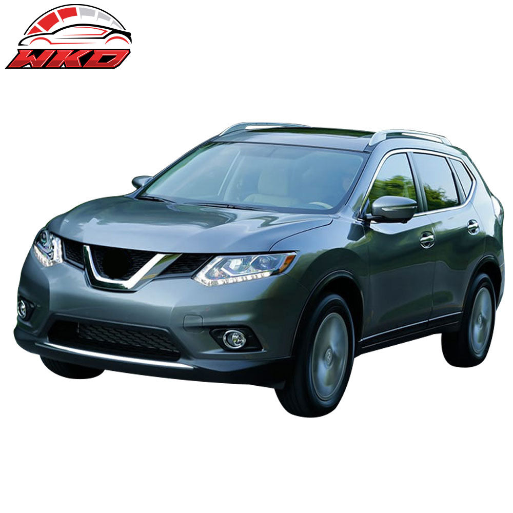 Fits 14-20 Nissan Rogue Aluminum Top Roof Rack Cross Bars Luxury Style 2PC