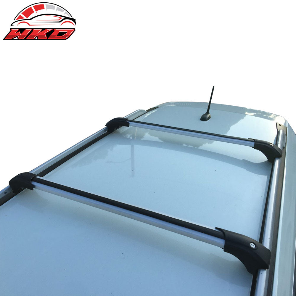 Fits 14-20 Nissan Rogue Aluminum Top Roof Rack Cross Bars Luxury Style 2PC