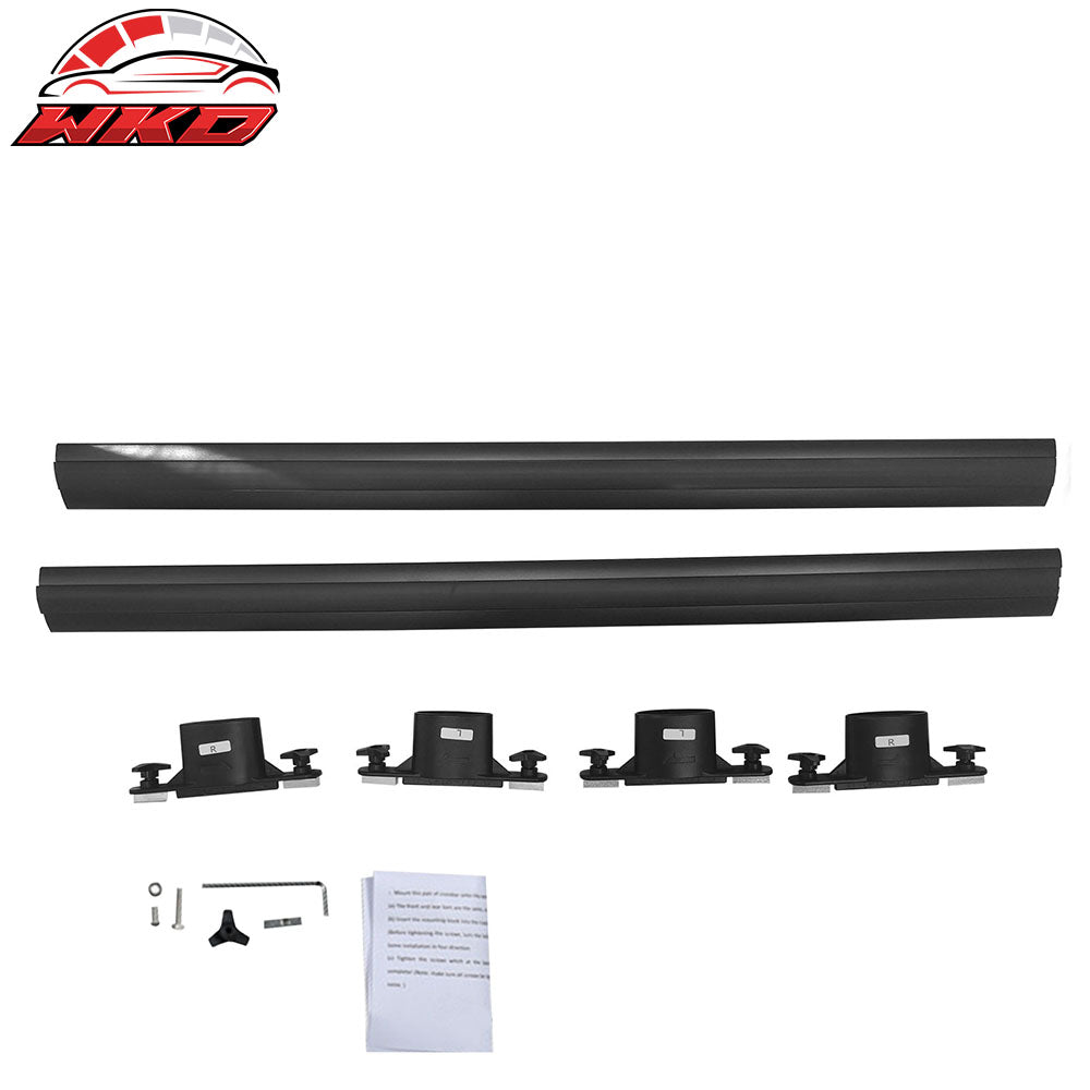 Fits 10-24 Toyota 4Runner Aluminum Top Roof Rack Rail Luggage Carrier Cross Bar