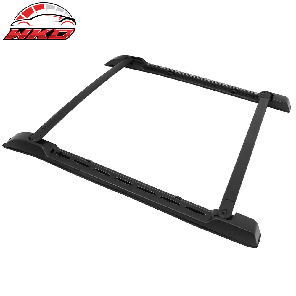 Fits 24-25 Toyota Tacoma Double Cab Top Roof Rack Side Rails Cross Bars Aluminum