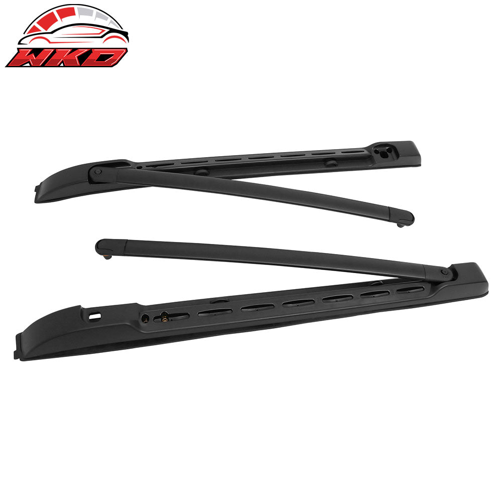 Fits 24-25 Toyota Tacoma Double Cab Top Roof Rack Side Rails Cross Bars Aluminum