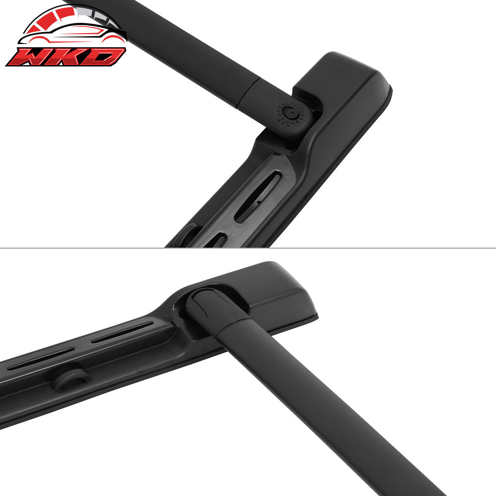 Fits 24-25 Toyota Tacoma Double Cab Top Roof Rack Side Rails Cross Bars Aluminum