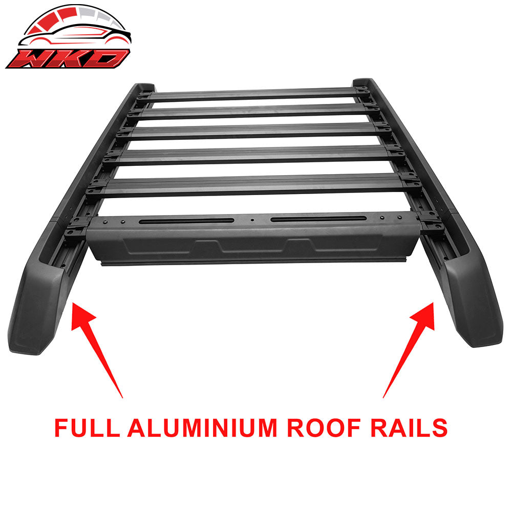 Fits 24-25 Toyota Tacoma Double Cab Aluminum Roof Cross Bars w/ Slide Rail 8PCS
